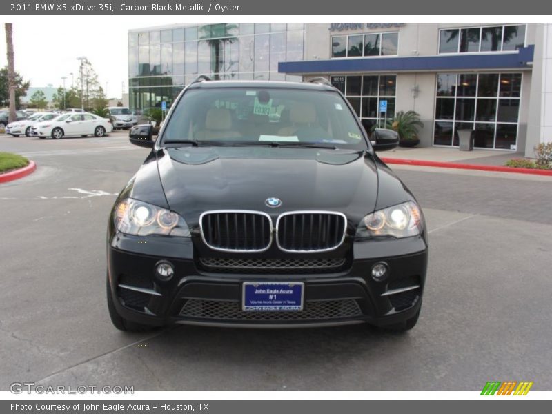 Carbon Black Metallic / Oyster 2011 BMW X5 xDrive 35i