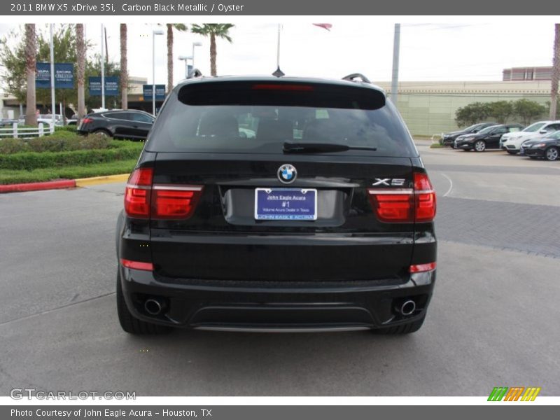 Carbon Black Metallic / Oyster 2011 BMW X5 xDrive 35i