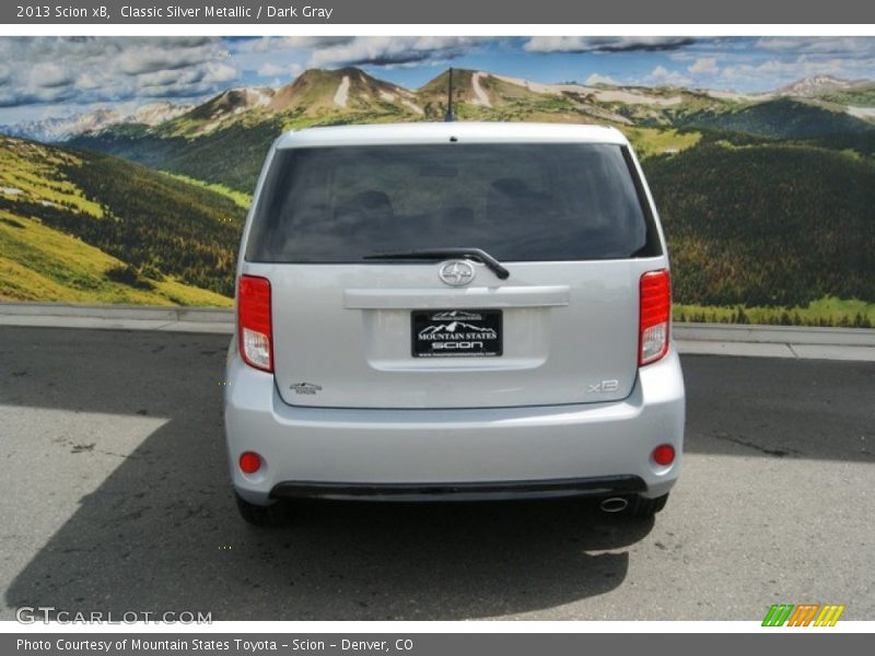 Classic Silver Metallic / Dark Gray 2013 Scion xB