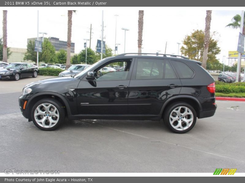 Carbon Black Metallic / Oyster 2011 BMW X5 xDrive 35i