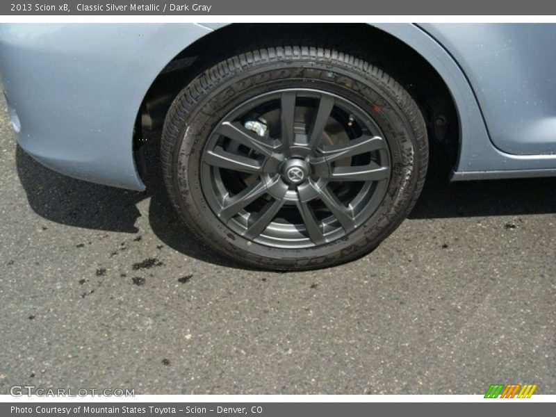 Classic Silver Metallic / Dark Gray 2013 Scion xB