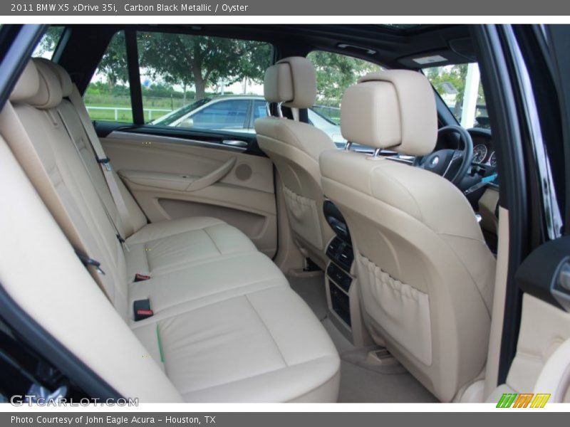 Carbon Black Metallic / Oyster 2011 BMW X5 xDrive 35i