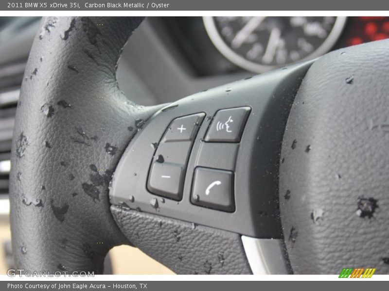 Carbon Black Metallic / Oyster 2011 BMW X5 xDrive 35i