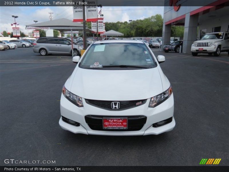 Taffeta White / Black 2012 Honda Civic Si Coupe