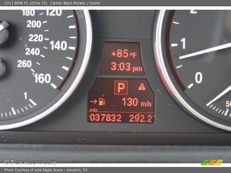Carbon Black Metallic / Oyster 2011 BMW X5 xDrive 35i