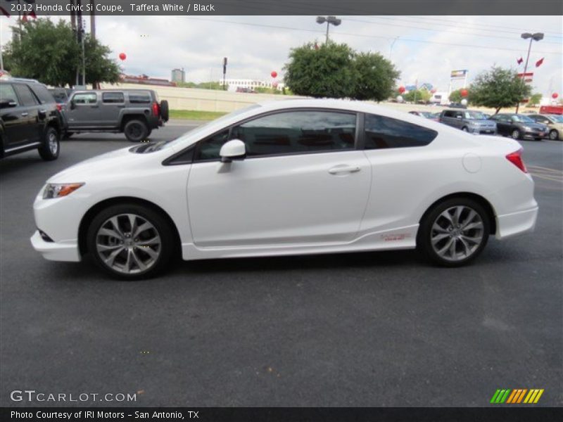 Taffeta White / Black 2012 Honda Civic Si Coupe