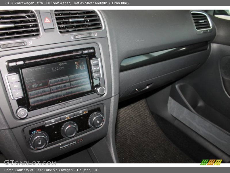 Reflex Silver Metallic / Titan Black 2014 Volkswagen Jetta TDI SportWagen