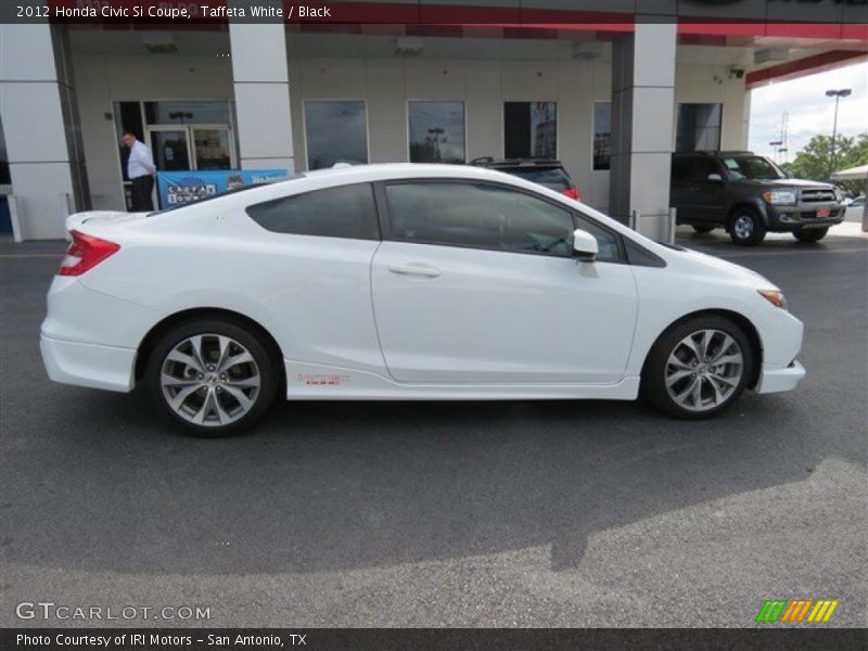 Taffeta White / Black 2012 Honda Civic Si Coupe