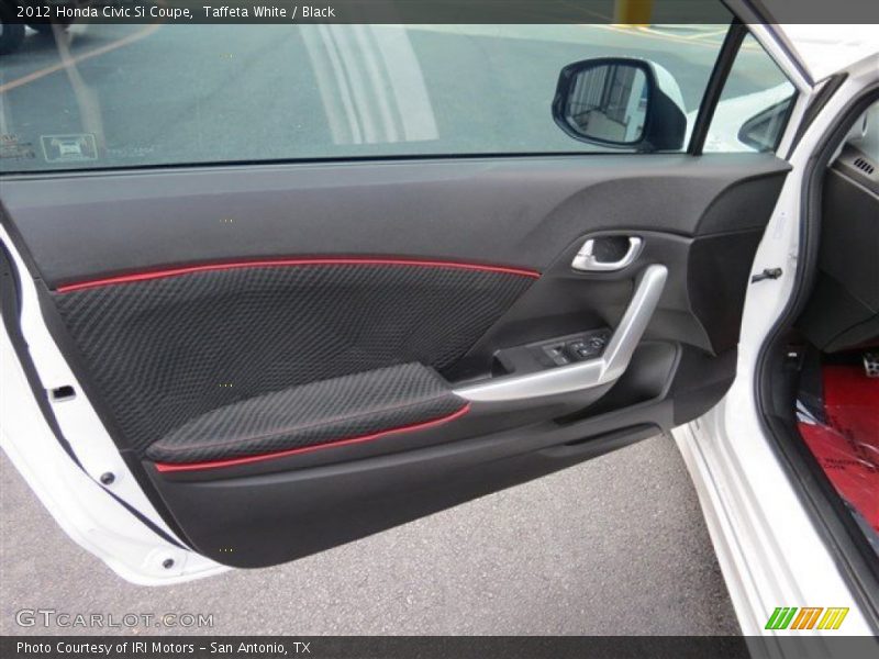 Taffeta White / Black 2012 Honda Civic Si Coupe