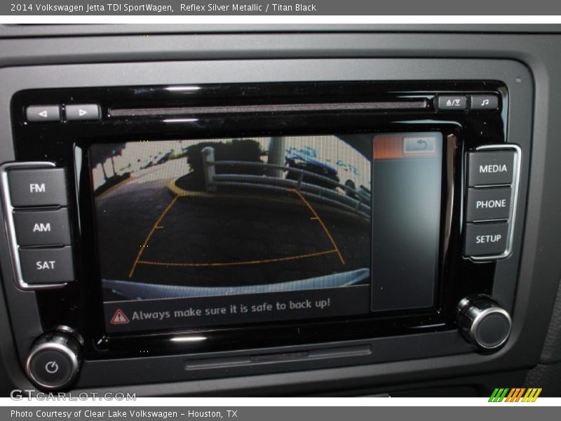 Reflex Silver Metallic / Titan Black 2014 Volkswagen Jetta TDI SportWagen