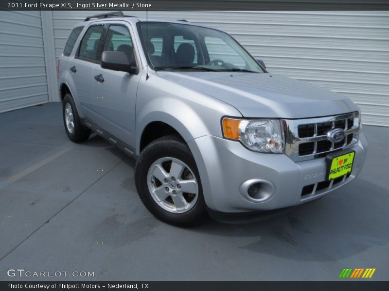 Ingot Silver Metallic / Stone 2011 Ford Escape XLS