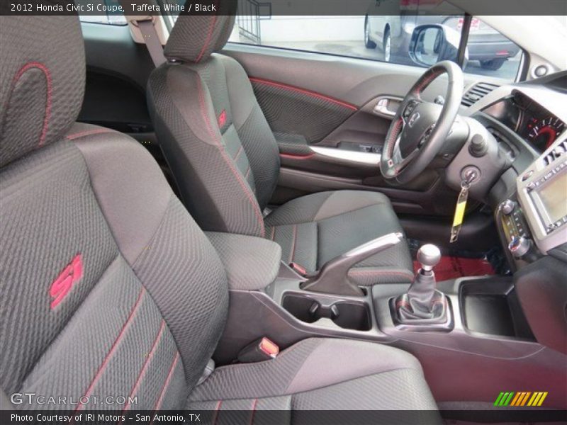 Taffeta White / Black 2012 Honda Civic Si Coupe