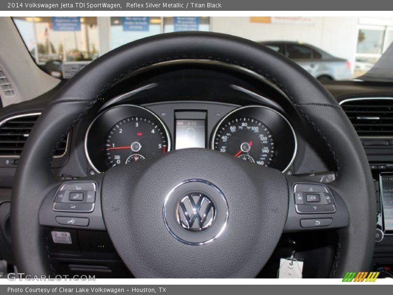  2014 Jetta TDI SportWagen Steering Wheel