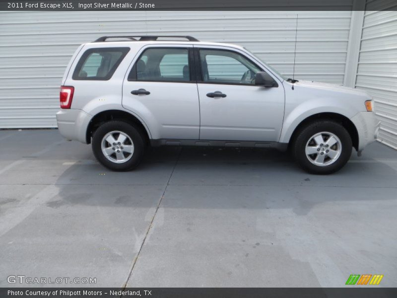 Ingot Silver Metallic / Stone 2011 Ford Escape XLS