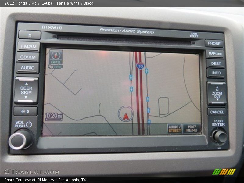 Taffeta White / Black 2012 Honda Civic Si Coupe