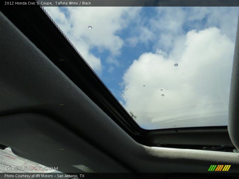 Taffeta White / Black 2012 Honda Civic Si Coupe