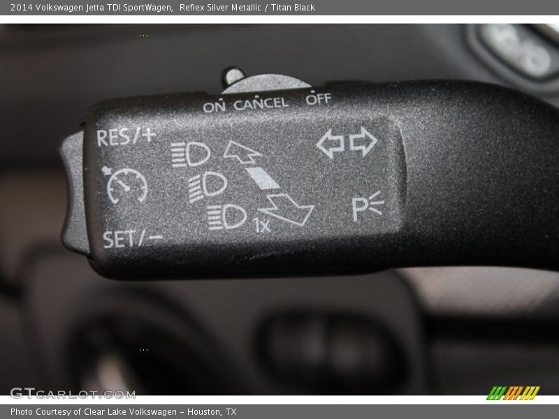 Controls of 2014 Jetta TDI SportWagen