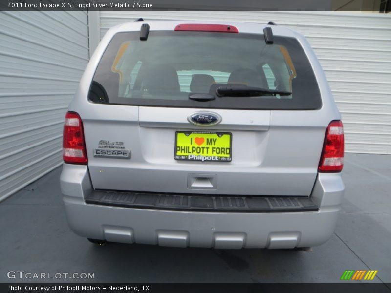 Ingot Silver Metallic / Stone 2011 Ford Escape XLS
