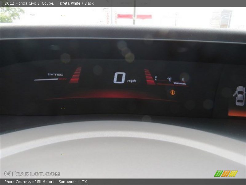 Taffeta White / Black 2012 Honda Civic Si Coupe