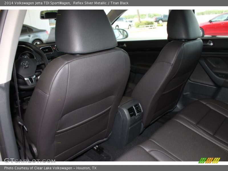 Reflex Silver Metallic / Titan Black 2014 Volkswagen Jetta TDI SportWagen