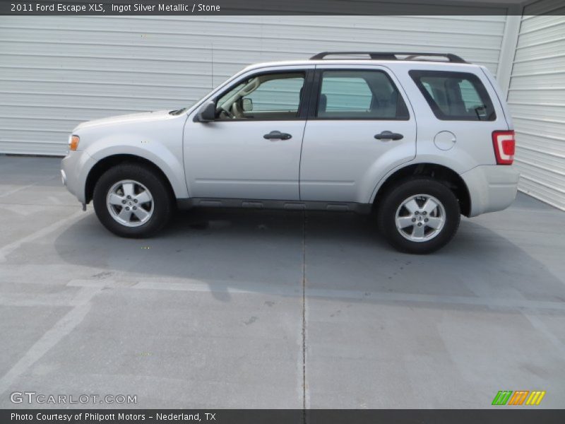 Ingot Silver Metallic / Stone 2011 Ford Escape XLS