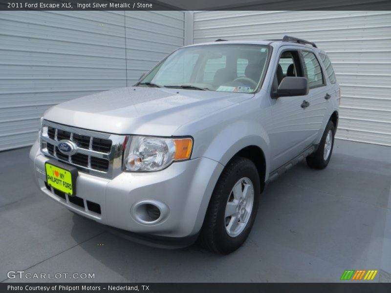 Ingot Silver Metallic / Stone 2011 Ford Escape XLS