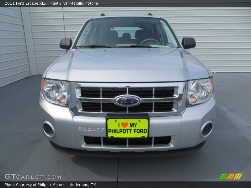 Ingot Silver Metallic / Stone 2011 Ford Escape XLS
