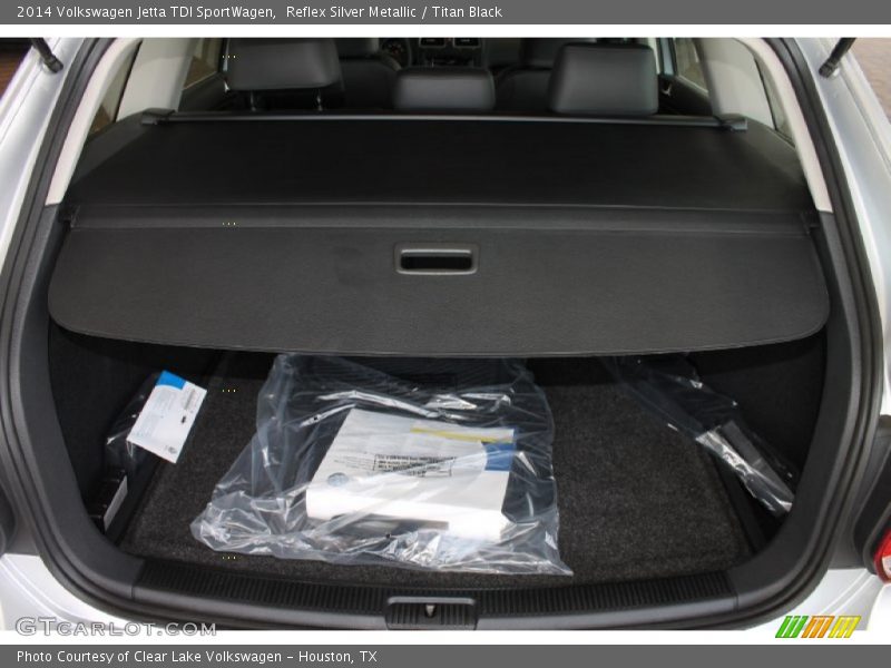 Reflex Silver Metallic / Titan Black 2014 Volkswagen Jetta TDI SportWagen