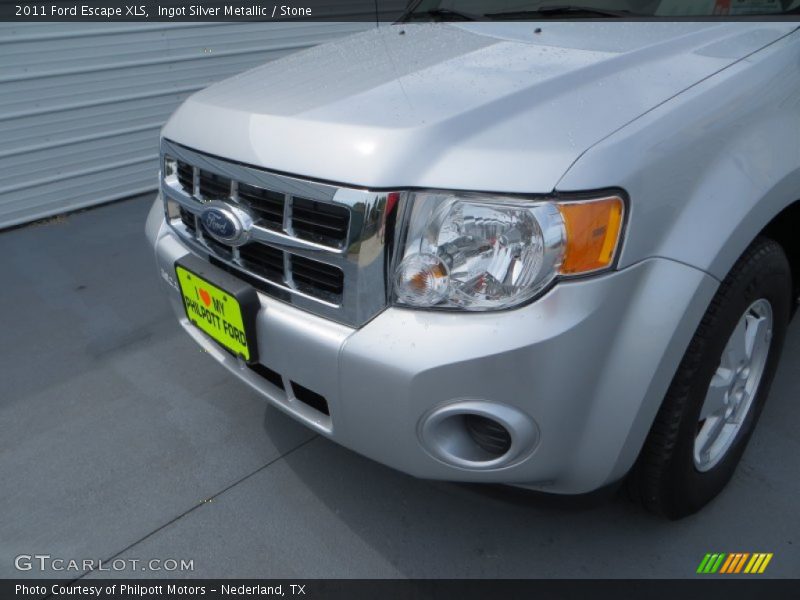 Ingot Silver Metallic / Stone 2011 Ford Escape XLS
