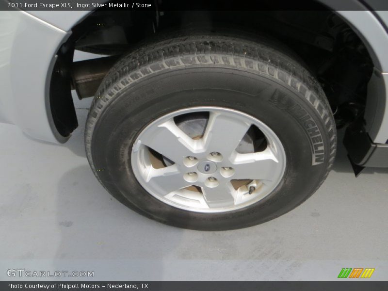 Ingot Silver Metallic / Stone 2011 Ford Escape XLS