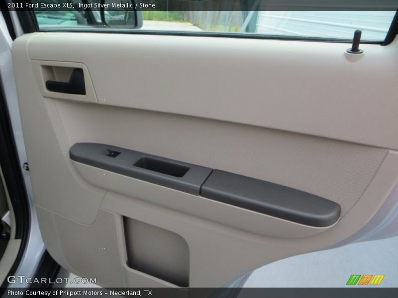 Ingot Silver Metallic / Stone 2011 Ford Escape XLS
