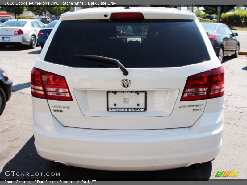 Stone White / Dark Slate Gray 2010 Dodge Journey SXT AWD
