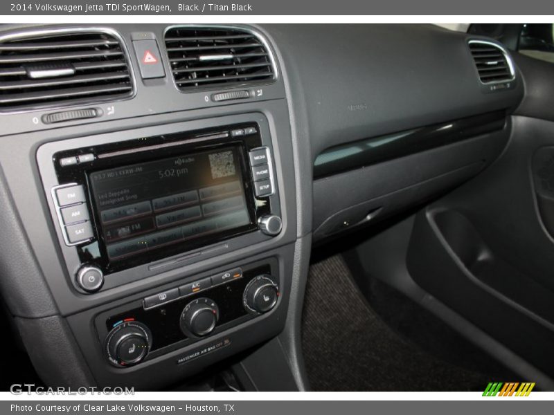 Black / Titan Black 2014 Volkswagen Jetta TDI SportWagen