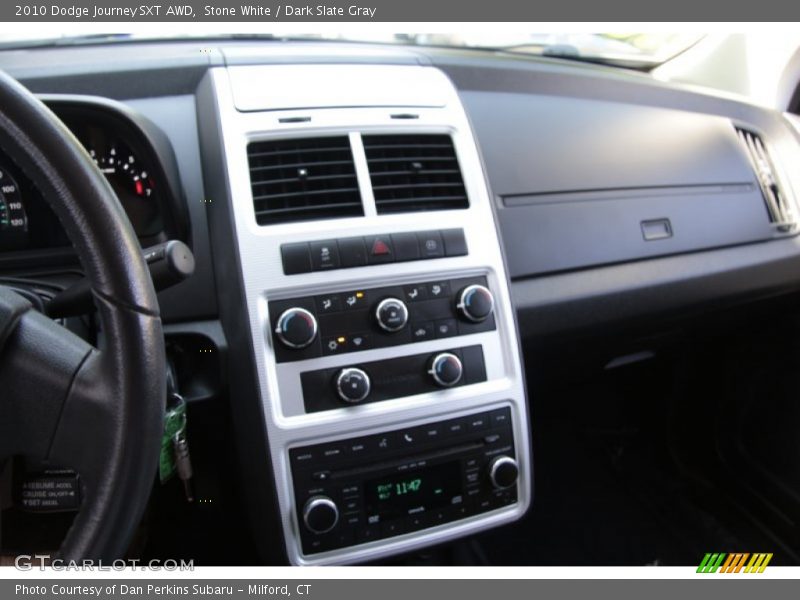 Stone White / Dark Slate Gray 2010 Dodge Journey SXT AWD