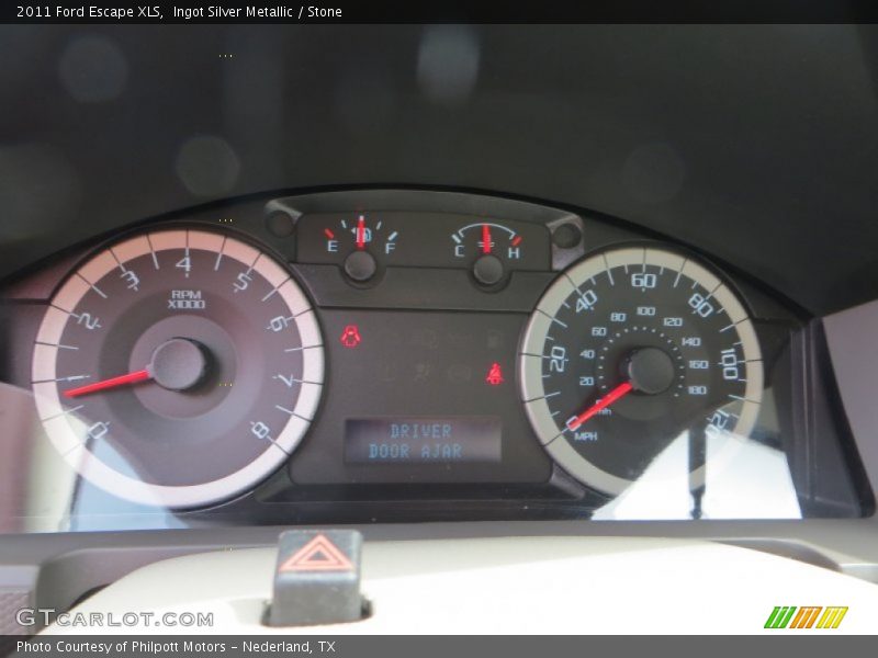 Ingot Silver Metallic / Stone 2011 Ford Escape XLS