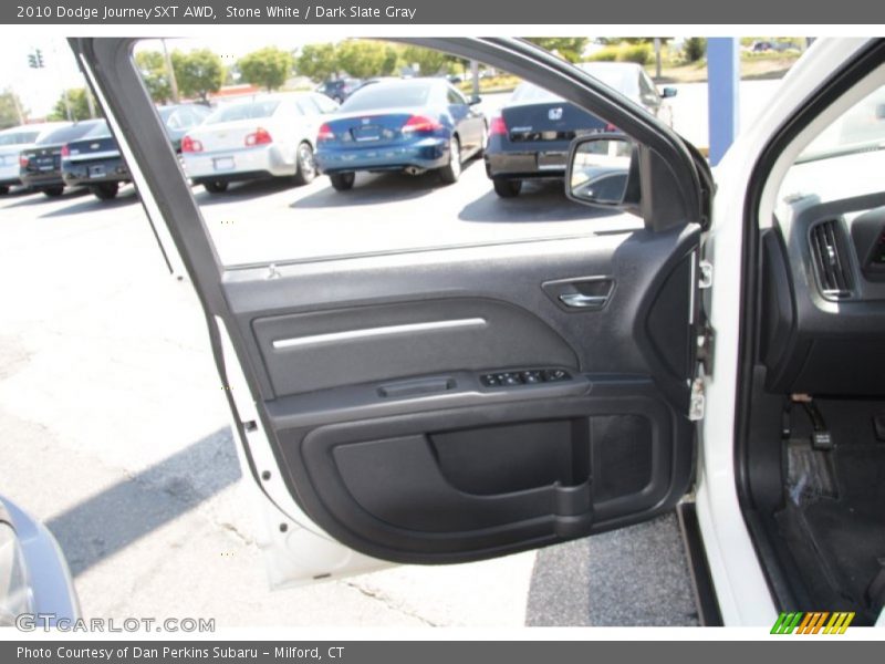 Stone White / Dark Slate Gray 2010 Dodge Journey SXT AWD