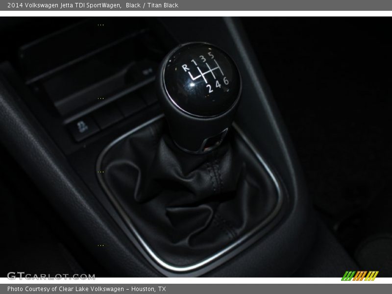 Black / Titan Black 2014 Volkswagen Jetta TDI SportWagen