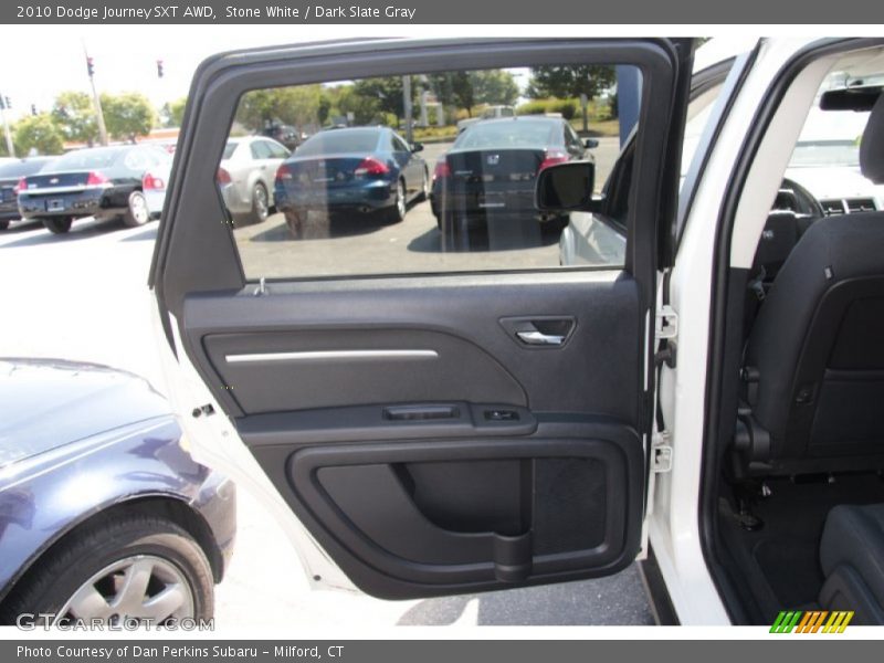 Stone White / Dark Slate Gray 2010 Dodge Journey SXT AWD