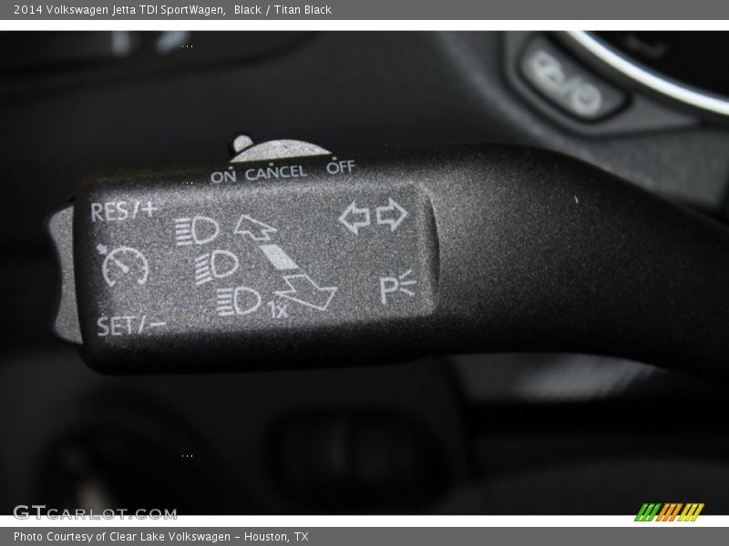 Black / Titan Black 2014 Volkswagen Jetta TDI SportWagen