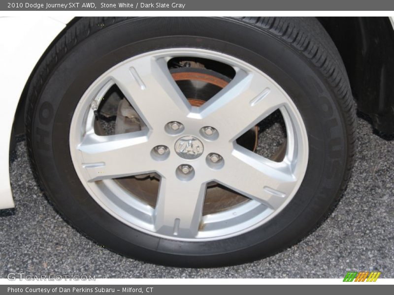 Stone White / Dark Slate Gray 2010 Dodge Journey SXT AWD