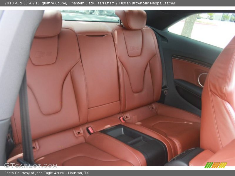 Phantom Black Pearl Effect / Tuscan Brown Silk Nappa Leather 2010 Audi S5 4.2 FSI quattro Coupe