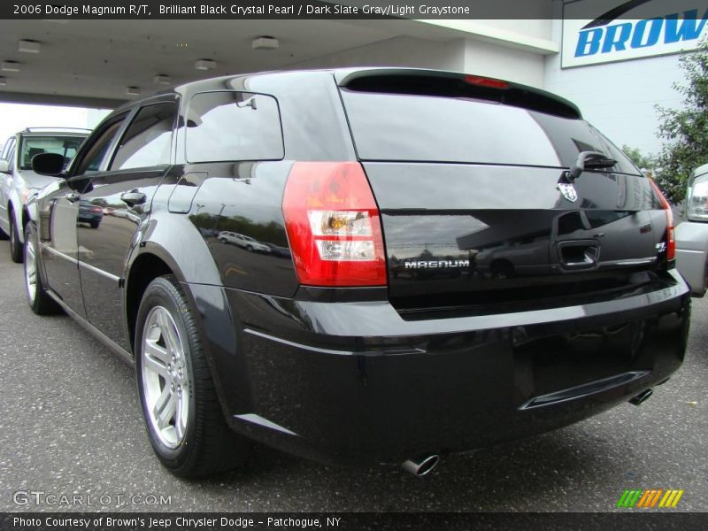 Brilliant Black Crystal Pearl / Dark Slate Gray/Light Graystone 2006 Dodge Magnum R/T