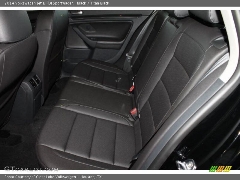 Black / Titan Black 2014 Volkswagen Jetta TDI SportWagen