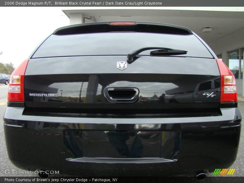 Brilliant Black Crystal Pearl / Dark Slate Gray/Light Graystone 2006 Dodge Magnum R/T