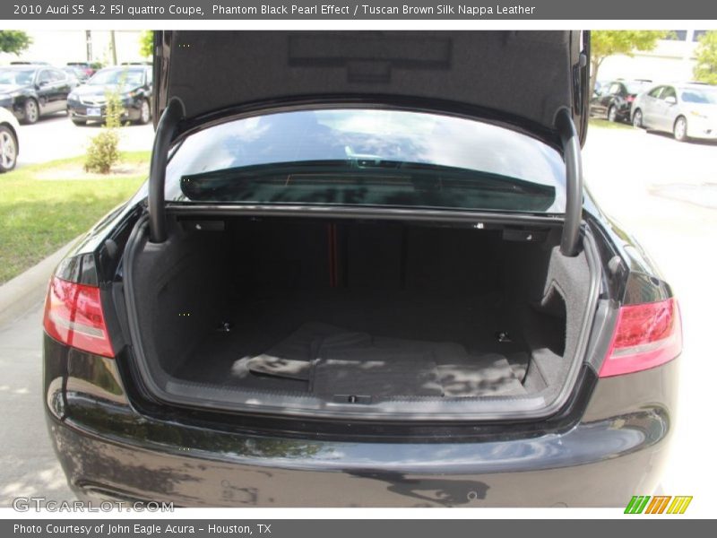 Phantom Black Pearl Effect / Tuscan Brown Silk Nappa Leather 2010 Audi S5 4.2 FSI quattro Coupe