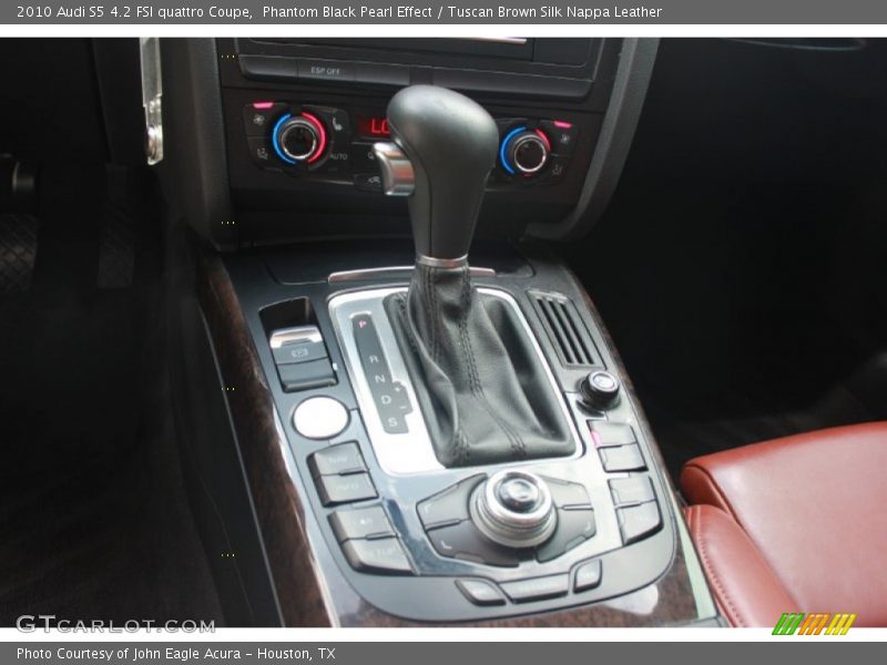 Phantom Black Pearl Effect / Tuscan Brown Silk Nappa Leather 2010 Audi S5 4.2 FSI quattro Coupe