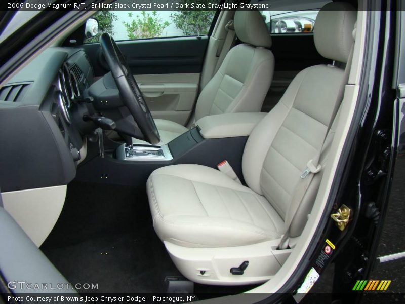 Brilliant Black Crystal Pearl / Dark Slate Gray/Light Graystone 2006 Dodge Magnum R/T