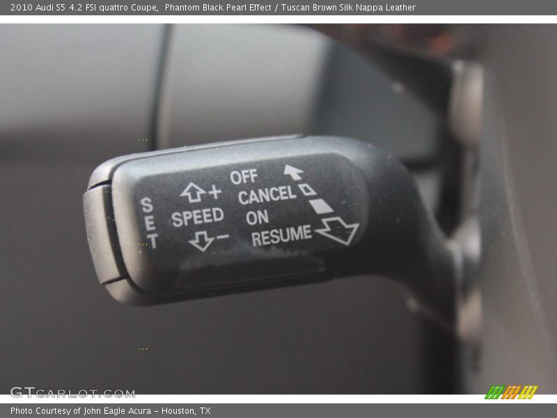 Phantom Black Pearl Effect / Tuscan Brown Silk Nappa Leather 2010 Audi S5 4.2 FSI quattro Coupe
