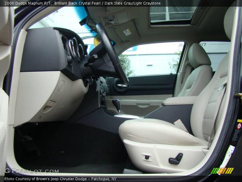 Brilliant Black Crystal Pearl / Dark Slate Gray/Light Graystone 2006 Dodge Magnum R/T