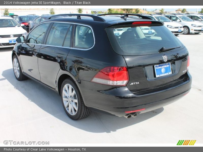 Black / Titan Black 2014 Volkswagen Jetta SE SportWagen